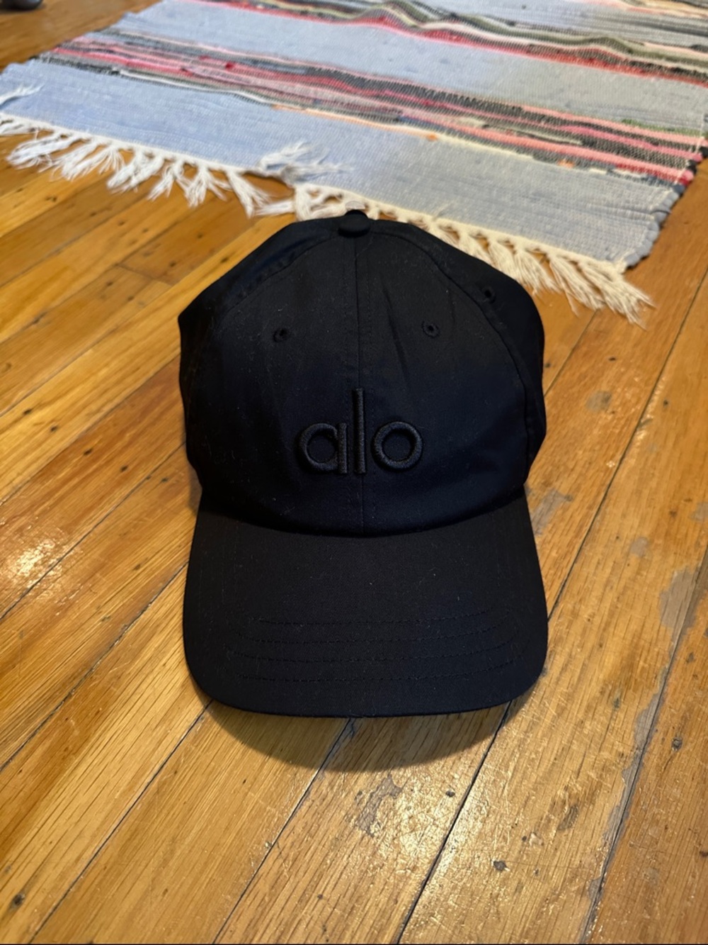 Alo Black Off-Duty Cap